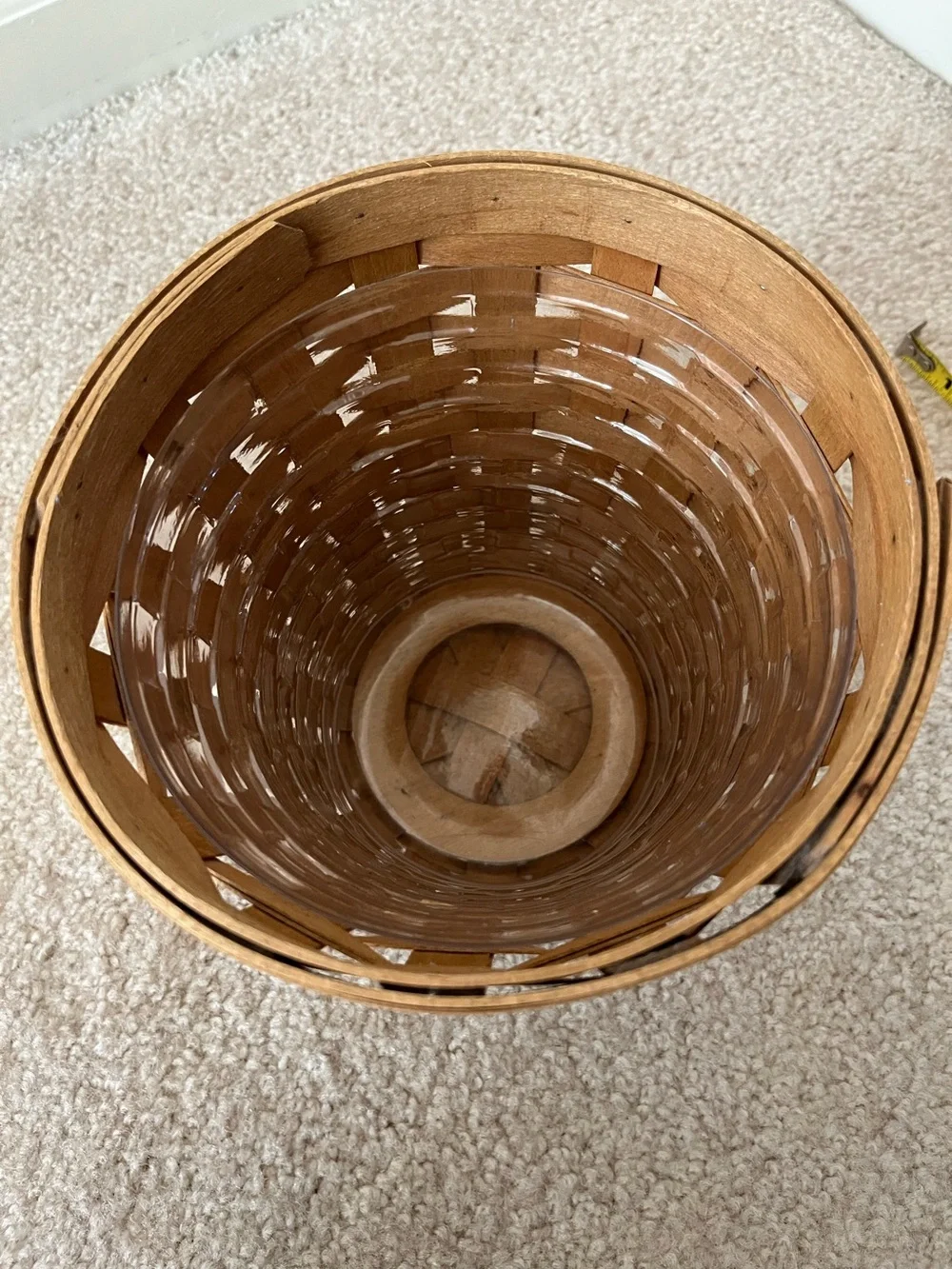 Lot of 3 Longaberger baskets from late 1990s to early 2000s.